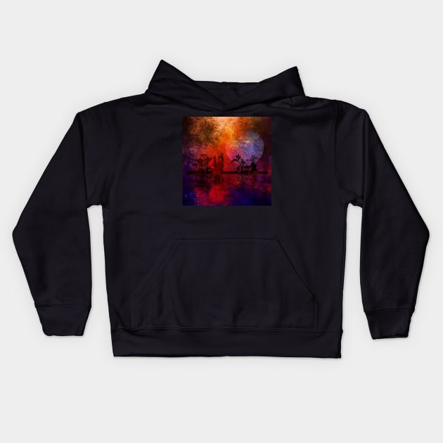 Asia Landscape Kids Hoodie by rolffimages